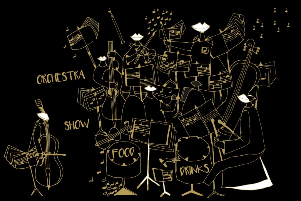 Die Tritsch-Tratsch Concert Show bietet original Wiener Johann Strauss-Feeling im Wiener Prater mit bekanntesten Johann Strauss-Orchesterhits mit typischer Wiener Nobelheuriger-Kulinarik im einzigartigen Ambiente.